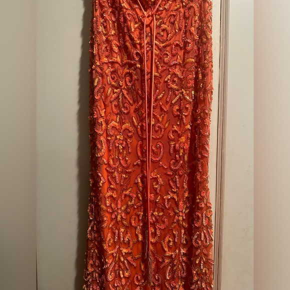 Rachel Allan Orange Size 4 Prom Dress - Picture 11 of 14